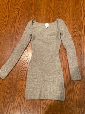 H&M knit midi dress